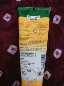 De-tan face Mask