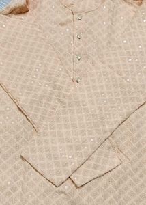 ELEGANT PEACH KURTA