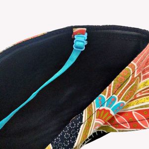 Vibrant Floral Print Bandeau Bikini Top