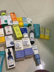 Skincare Lot: Moisturizers, Serums & More