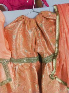 Pakistani gharara suit.