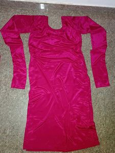 rose soft silk salwar kameez set