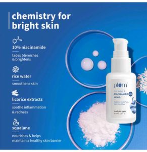 Plum Rice Water &amp; Niacinamide Serum