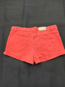 Red Summer Shorts