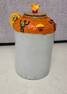 Vintage Decorative Ceramic Jar