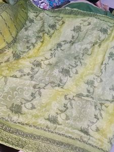 New Saree With False And Pico Done Women's Wear