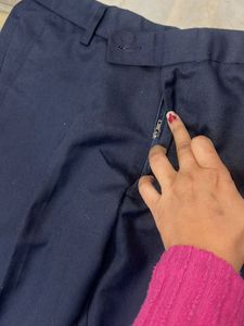 Navy Blue Formal Pants