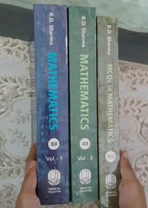 R.D. Sharma Mathematics Class XII Books