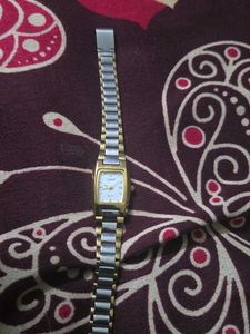 Classic Two-Tone Quartz Watch