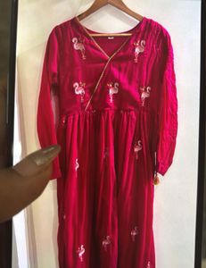 Embroidered Kurti and Pant