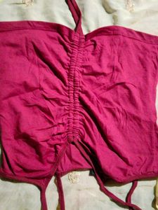 Top Like Spacdy  Size S Maroon Color199