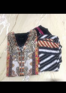 Elegant Printed Kurta Set