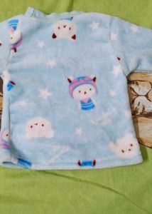 like new winter wear Cute Bear Print Baby Top