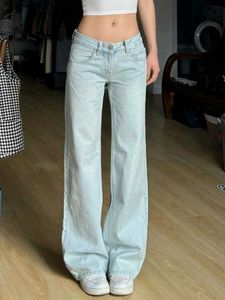 Wide Leg / straight Denim light blue  Jeans