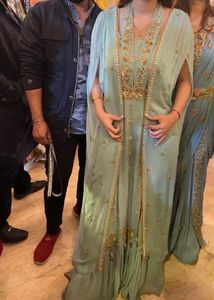 Exquisite Embroidered Flowy Gown