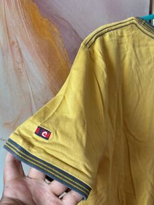 Yellow Graphic Print T-Shirt