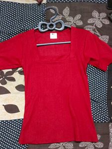 red shirt. xs size.