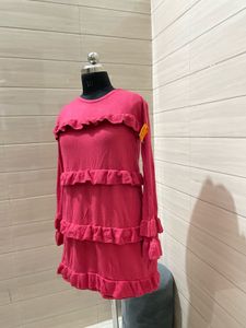Asos Pintresty 🌸Tiered Ruffle Mini Dress