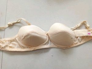 Comfortable Beige Bra padded