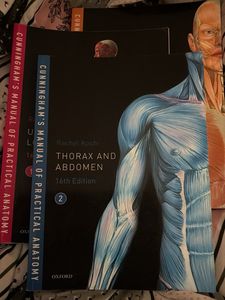 Cunningham's Anatomy Manuals Set