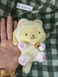SALE ❗sanrio pompompurin small plushie keycharm