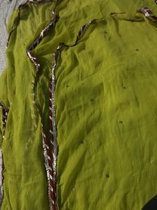 Embellished Lime Green Kurta Salwar