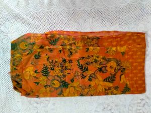 Vibrant Floral Print dupatta