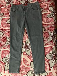 Grey Denim Jeans
