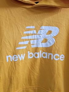 New Balance Yellow Hoodie NB