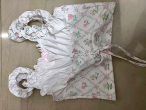 Floral Corset Tank Top