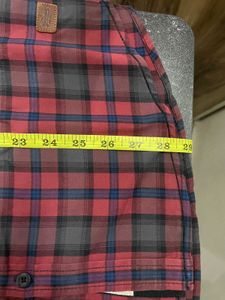 Roadster Men's Red Plaid Shirt