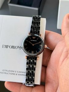 The EmporioArmani Ceramica Watch, Classic Black ce