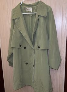 EYEFUL Lightweight Green Trench Coat