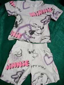 Minnie Mouse T-Shirt and Shorts Set