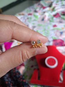 Elegant Gold Stud Earrings