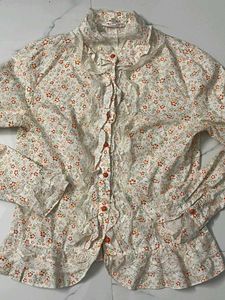 Floral Lace vintage top