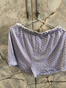 Cute Polka Dot Sleep Shorts