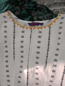 any 1 Colorful Ethnic Kurta Set