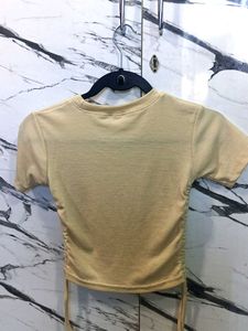 Yellow Graphic Print T-Shirt