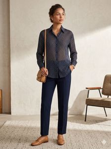 Classic Polka Dot Blouse