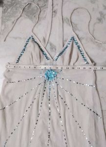 Sparkly White Camisole summer Top