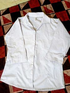 Classic Striped Button-Up Shirt