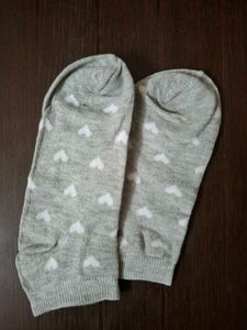 Cute Heart Pattern Socks