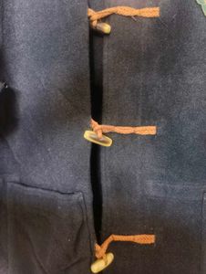 Navy Blue Duffle Coat (Size-XL)