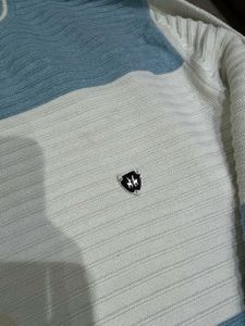 Men's Striped Crew Neck Sweater