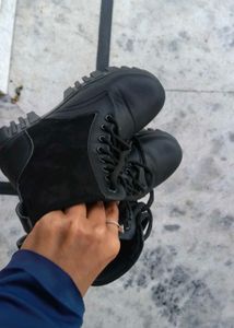 Black Combat Boots