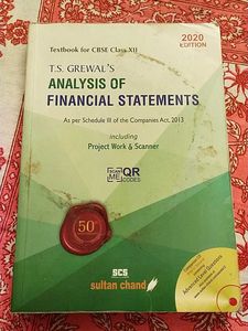TS Grewals Analysis Of Financial Statements Cls 12