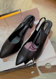 Brand new Elegant Black Slingback Heels