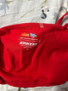 Red Cami Top Bonkers Corner