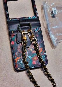 Samsung ZFlip 5 Case With Chain Charm